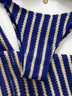 Conjunto Biquíni Triangular Top Longo Decote Frente Única