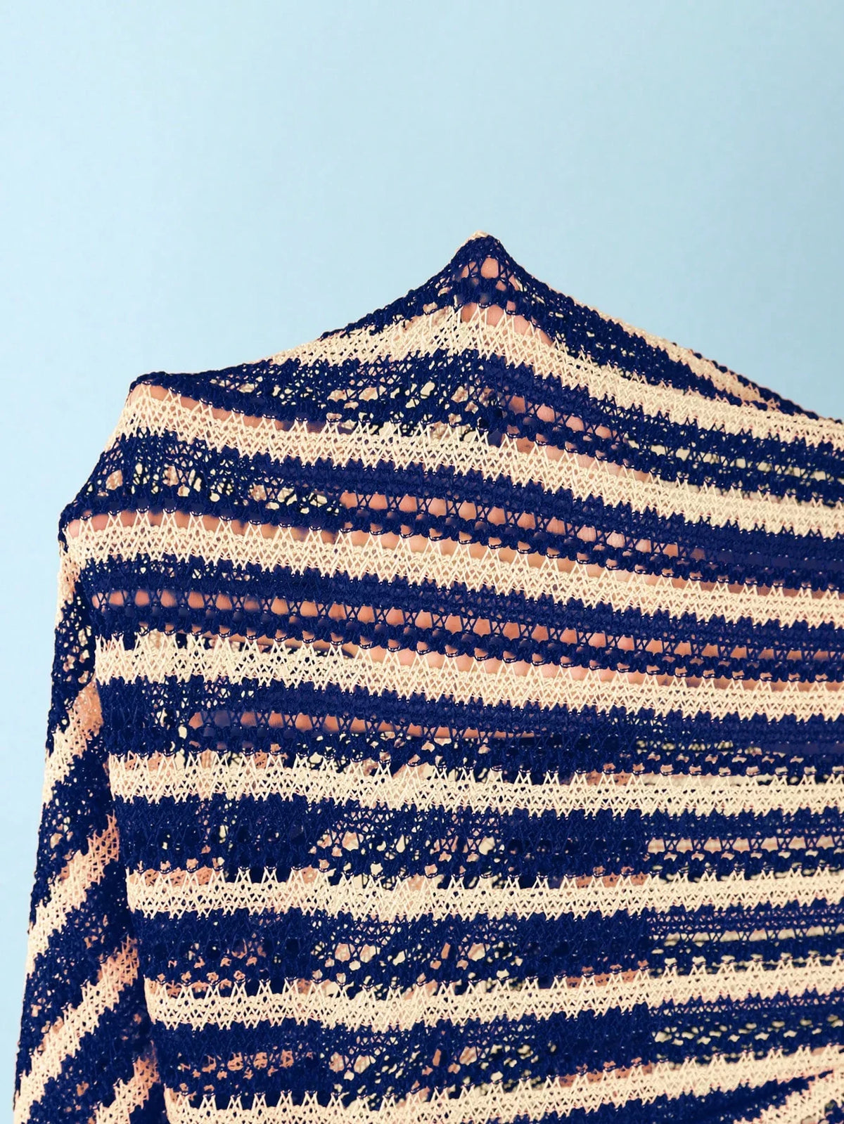Conjunto Biquíni Triangular Top Longo Decote Frente Única