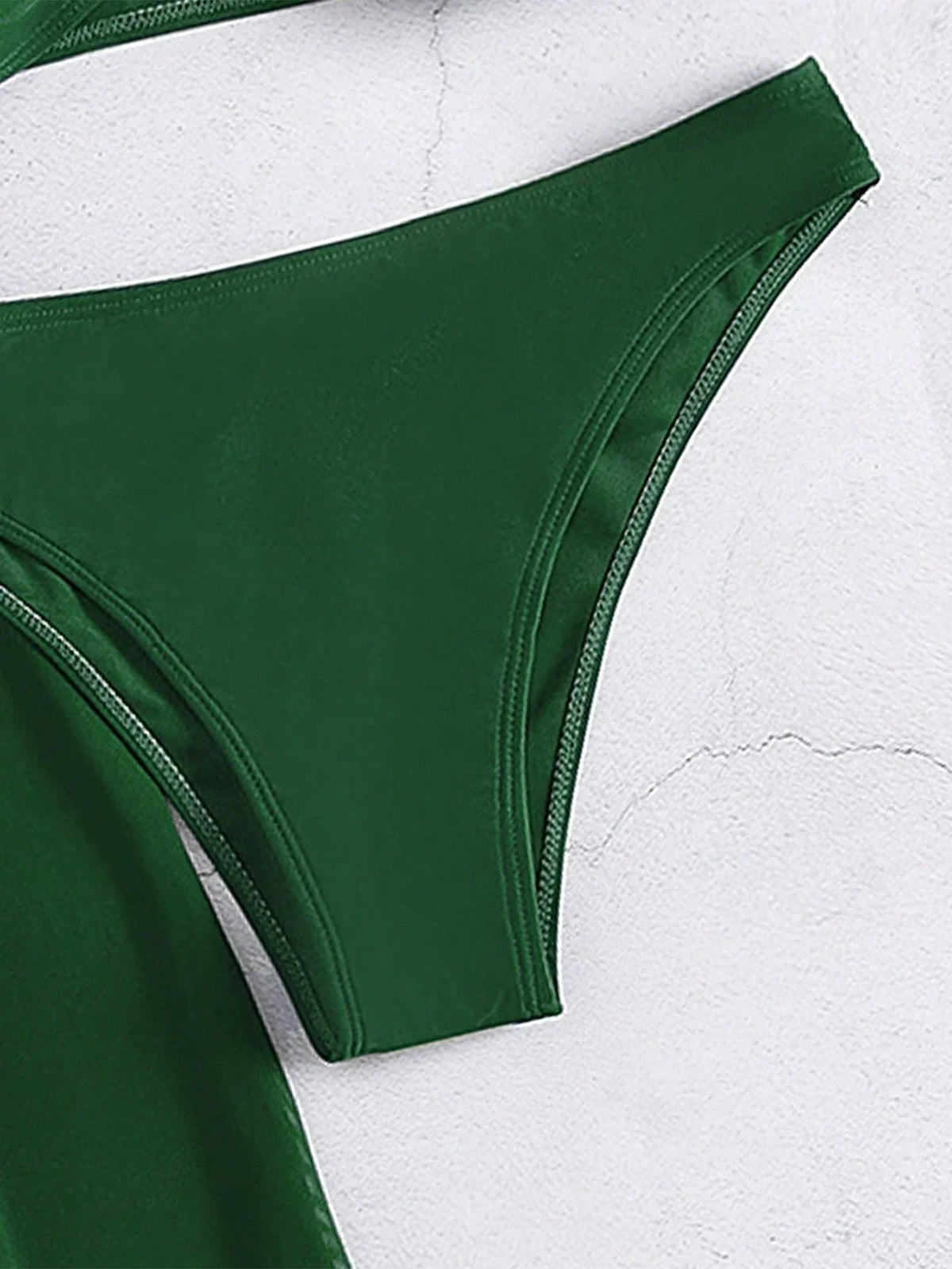 Conjunto de Biquíni 3 Peças Elegante Enseada com Calça de Cobertura — fotografia 12 | Mar & Pérola