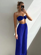 Conjunto de Biquíni 3 Peças Elegante Enseada com Calça de Cobertura — fotografia 19 | Mar & Pérola