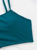 Conjunto de Biquíni 3 Peças Estampa Tropical Ilha Tropical — fotografia 16 | Mar & Pérola