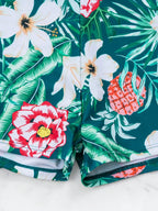 Conjunto de Biquíni 3 Peças Estampa Tropical Ilha Tropical — fotografia 17 | Mar & Pérola