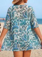 Conjunto de Biquíni 3 Peças Estampa Tropical Ilha Tropical — fotografia 37 | Mar & Pérola