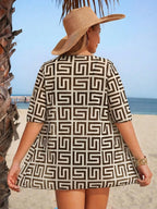 Conjunto de Biquíni 3 Peças Estampa Tropical Ilha Tropical — fotografia 76 | Mar & Pérola