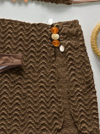 Conjunto de Biquíni 3 Peças Texturizado Textura da Maré com Saia — fotografia 10 | Mar & Pérola