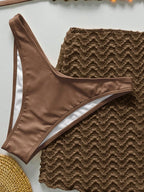 Conjunto de Biquíni 3 Peças Texturizado Textura da Maré com Saia — fotografia 12 | Mar & Pérola