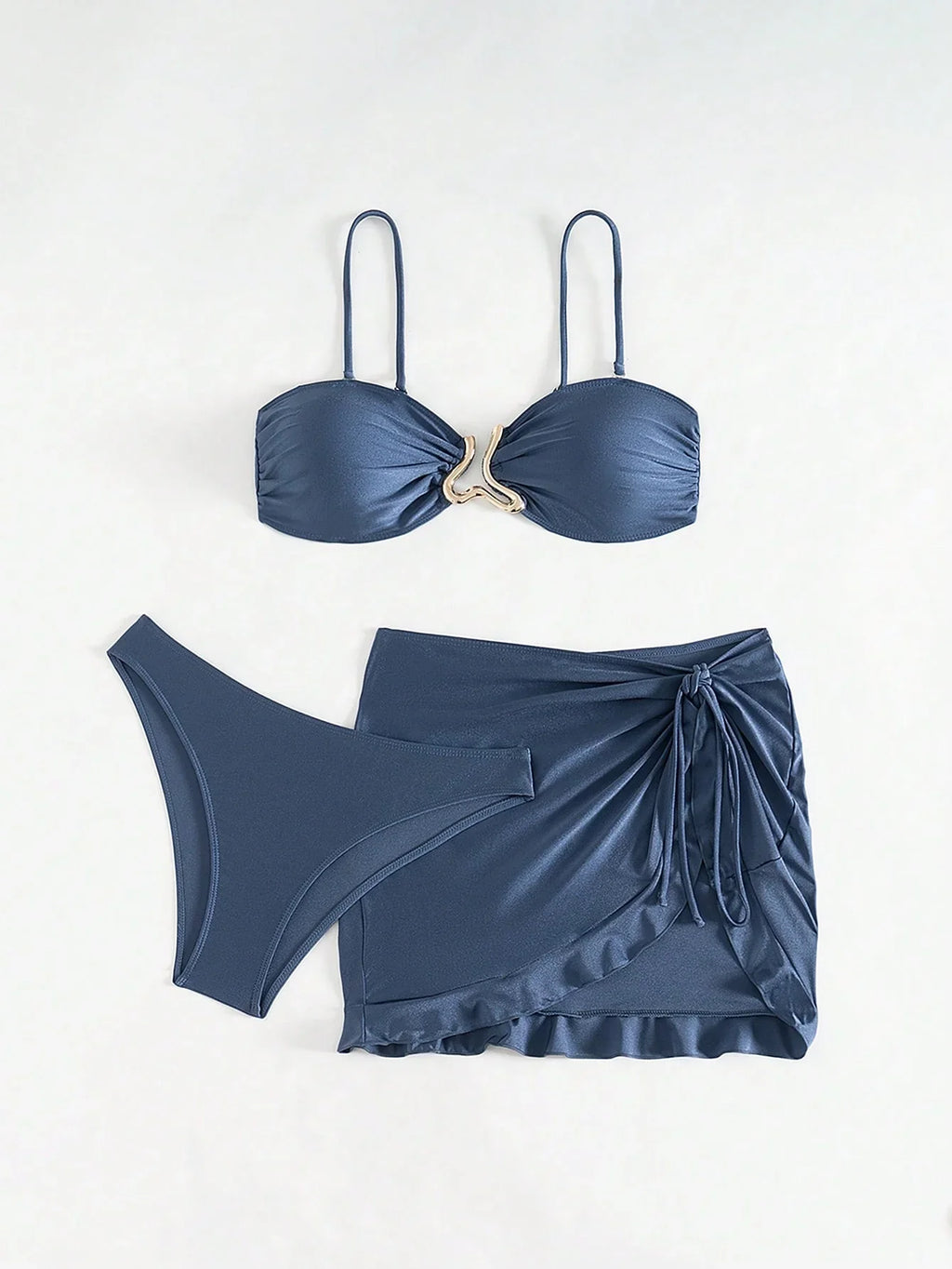 Conjunto de Biquíni Enseada com 3 Peças — fotografia 4 | Mar & Pérola
