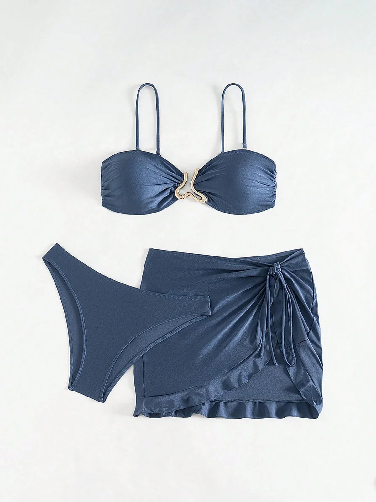 Conjunto de Biquíni Enseada com 3 Peças — fotografia 4 | Mar & Pérola