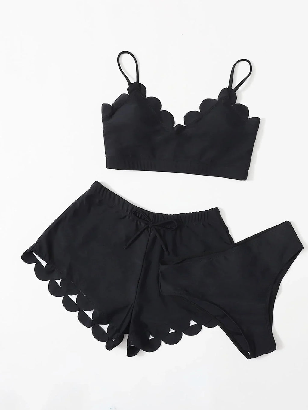 Conjunto de Biquíni Orla Solar com 3 Peças — fotografia 3 | Mar & Pérola