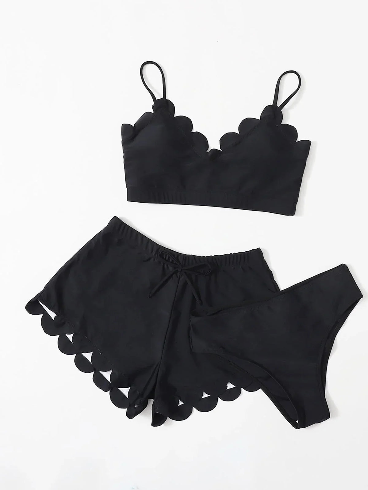 Conjunto de Biquíni Orla Solar com 3 Peças — fotografia 3 | Mar & Pérola