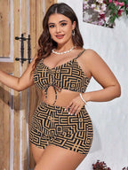 Conjunto Plus Size de Biquíni Orla Solar com Kimono — fotografia 6 | Mar & Pérola