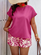 Conjunto Plus Size Manga Morcego Costa do Sol — fotografia 12 | Mar & Pérola