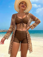 Conjunto Tropical 3 Peças Brisa Tropical com Saída de Praia — fotografia 5 | Mar & Pérola
