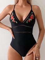 Maiô Floral Halter Flor de Maré — fotografia 3 | Mar & Pérola