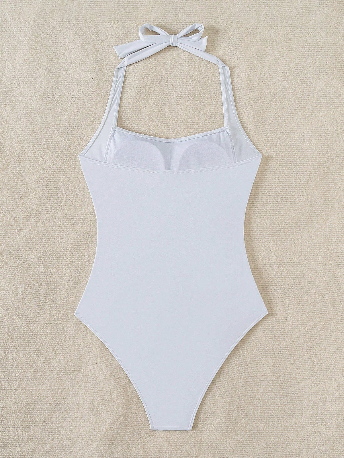 Maiô Halter Franzido Orla Solar — fotografia 5 | Mar & Pérola