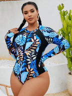 Maiô Plus Size Luz da Orla com Zíper e Botão — fotografia 4 | Mar & Pérola