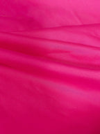 Maiô Plus Size Pink Gola Redonda Franzida