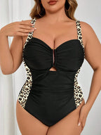 Maiô Plus Size Texturizado Relevo da Costa com Anel — fotografia 3 | Mar & Pérola