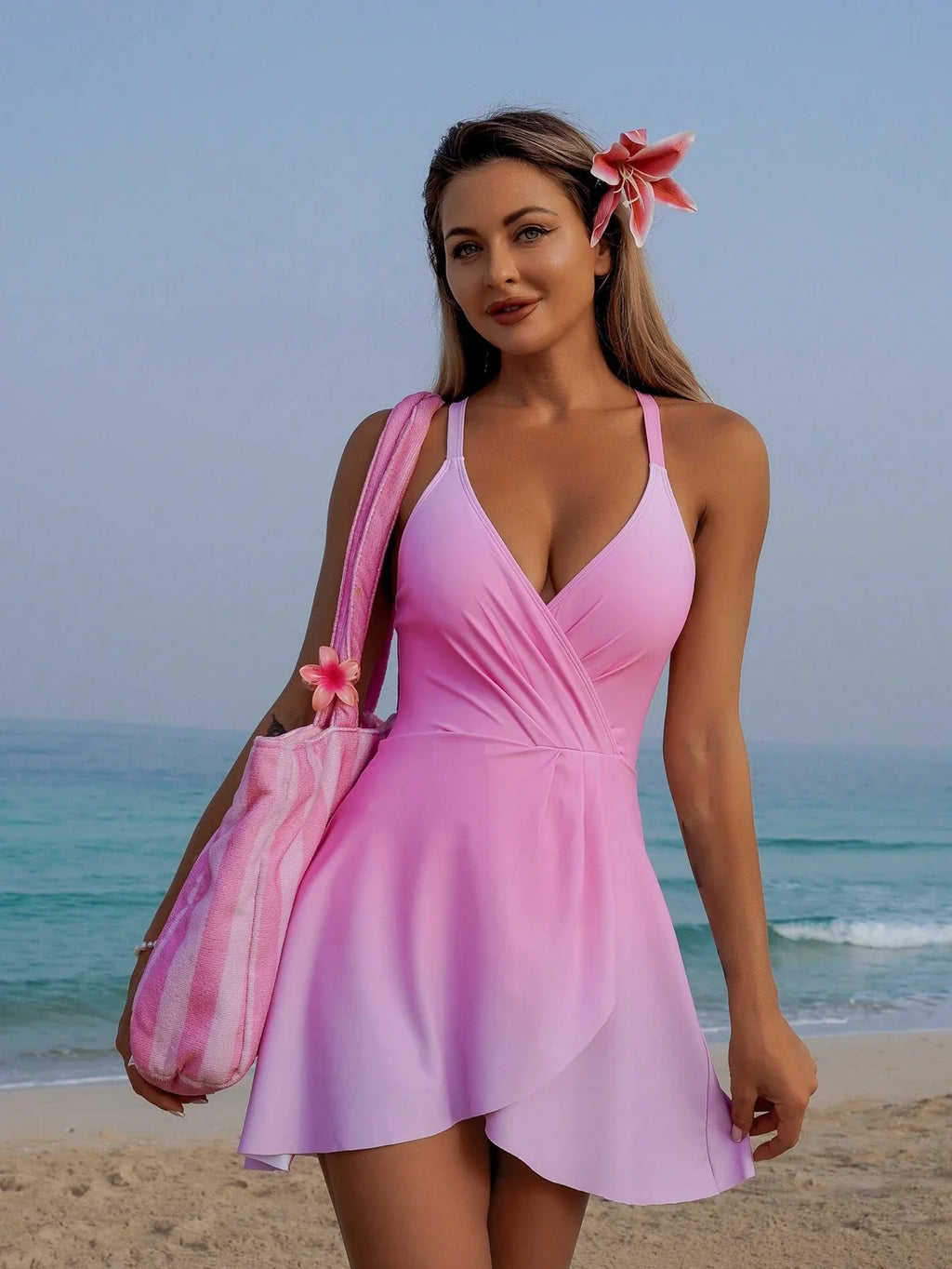 Maiô Vestido Alças Finas Brisa de Verão — fotografia 6 | Mar & Pérola