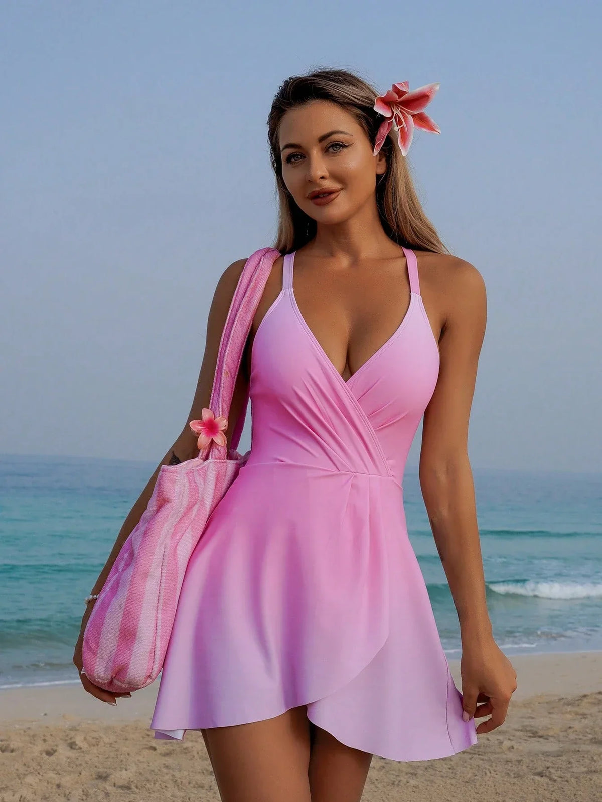 Maiô Vestido Alças Finas Brisa de Verão — fotografia 6 | Mar & Pérola