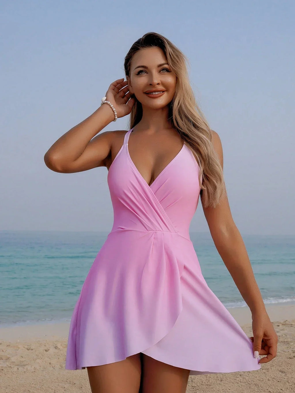 Maiô Vestido Alças Finas Brisa de Verão — fotografia 10 | Mar & Pérola