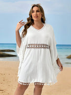 Saída de Praia Plus Size Brisa de Verão com Pendão — fotografia 1 | Mar & Pérola