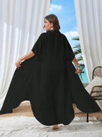 Saída de Praia Plus Size Camisa Longa Costa Serena — fotografia 6 | Mar & Pérola