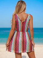 Saída de Praia Vestido Longo Enseada com Cinto Bordado — fotografia 14 | Mar & Pérola