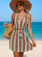 Saída de Praia Vestido Longo Enseada com Cinto Bordado — fotografia 19 | Mar & Pérola