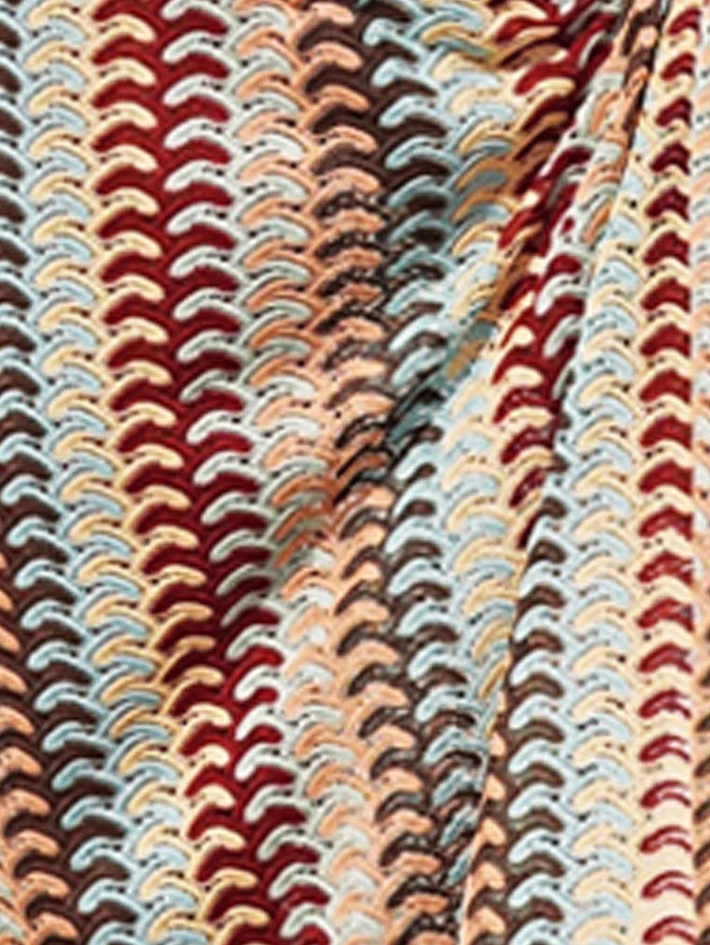 Saída de Praia Vestido Longo Listrado Ritmo da Costa com Abertura Lateral — fotografia 7 | Mar & Pérola