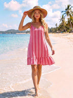 Saída de Praia Vestido Mini Enseada em A com Argola — fotografia 64 | Mar & Pérola