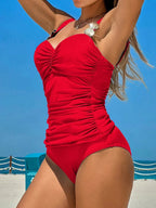 Tankini Brisa de Verão com Fivela e Efeito Enrugado — fotografia 14 | Mar & Pérola