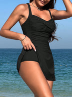 Tankini Franzido Cintura Alta Enseada — fotografia 12 | Mar & Pérola