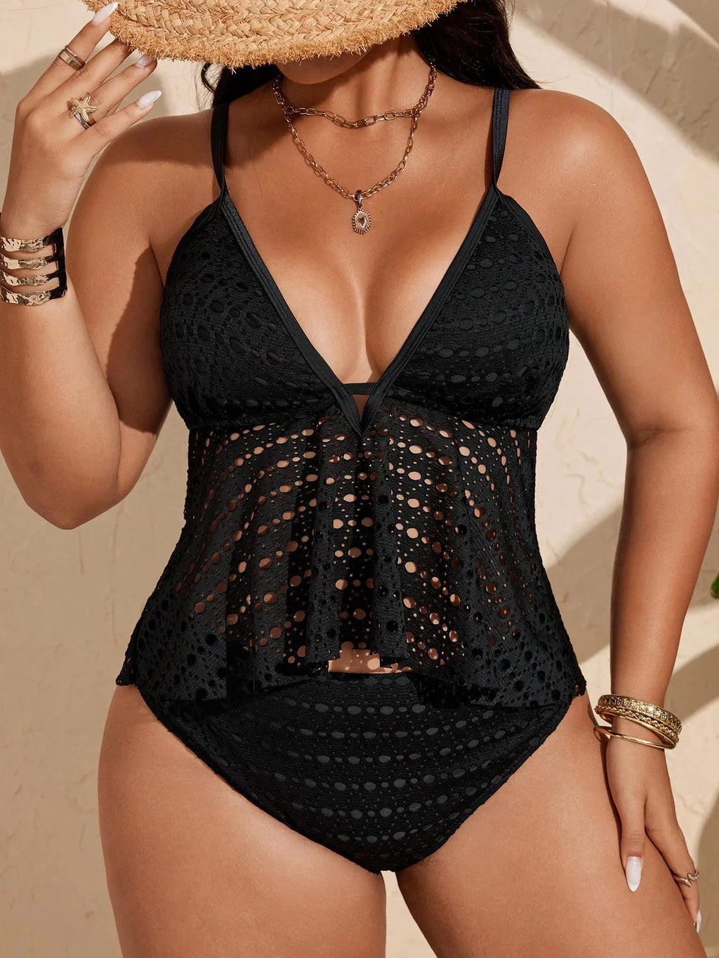 Tankini Plus Size Brisa da Costa com Fivela — fotografia 3 | Mar & Pérola