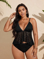 Tankini Plus Size Brisa da Costa com Fivela — fotografia 4 | Mar & Pérola