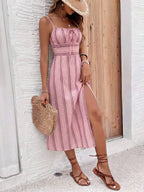 Vestido Camiseta Brisa da Ilha com Amarração e Fenda — fotografia 19 | Mar & Pérola