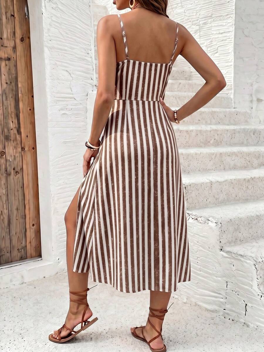 Vestido Camiseta Brisa da Ilha com Amarração e Fenda — fotografia 79 | Mar & Pérola
