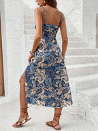 Vestido Camiseta Brisa da Ilha com Amarração e Fenda — fotografia 104 | Mar & Pérola