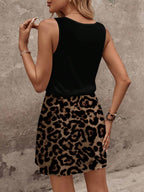 Vestido Casual Maré Selvagem com Estampa de Leopardo — fotografia 5 | Mar & Pérola