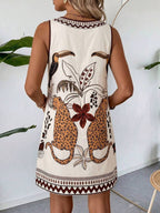 Vestido Curto Boho de Algodão Enseada Boho com Bordado — fotografia 33 | Mar & Pérola