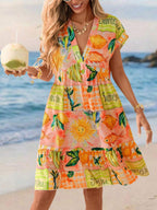 Vestido Curto Boho Orla Boho com Babado e Detalhe em Pompom — fotografia 8 | Mar & Pérola