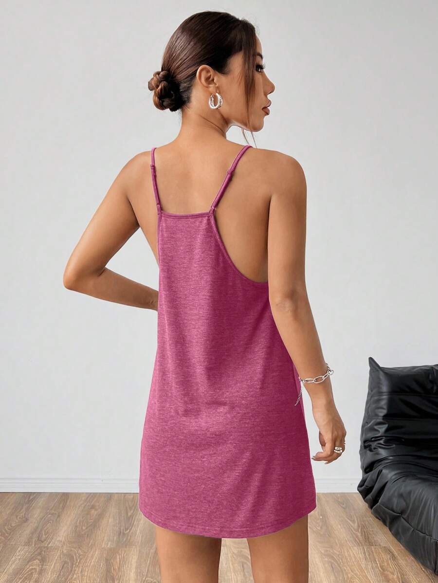 Vestido Curto de Alças Finas Orla Solar com Bolsos e Costas Abertas — fotografia 12 | Mar & Pérola