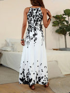 Vestido Longo Boho de Alças Finas Brisa Boho com Bainha Assimétrica — fotografia 7 | Mar & Pérola