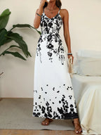 Vestido Longo Boho de Alças Finas Brisa Boho com Bainha Assimétrica — fotografia 10 | Mar & Pérola