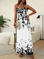 Vestido Longo Boho de Alças Finas Brisa Boho com Bainha Assimétrica — fotografia 12 | Mar & Pérola