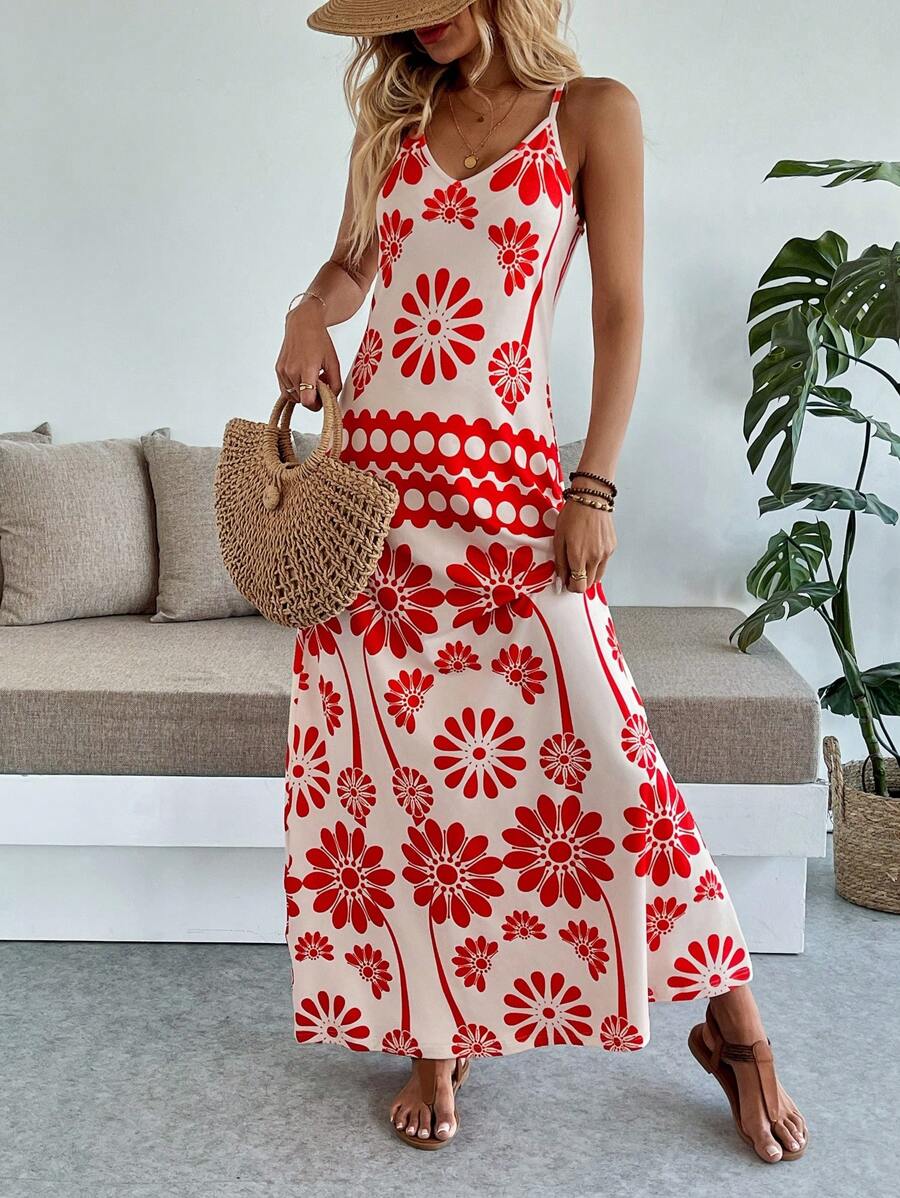 Vestido Longo Boho de Alças Finas Brisa Boho com Bainha Assimétrica — fotografia 23 | Mar & Pérola