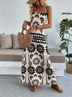 Vestido Longo Boho de Alças Finas Brisa Boho com Bainha Assimétrica — fotografia 36 | Mar & Pérola