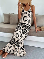 Vestido Longo Boho de Alças Finas Brisa Boho com Bainha Assimétrica — fotografia 38 | Mar & Pérola