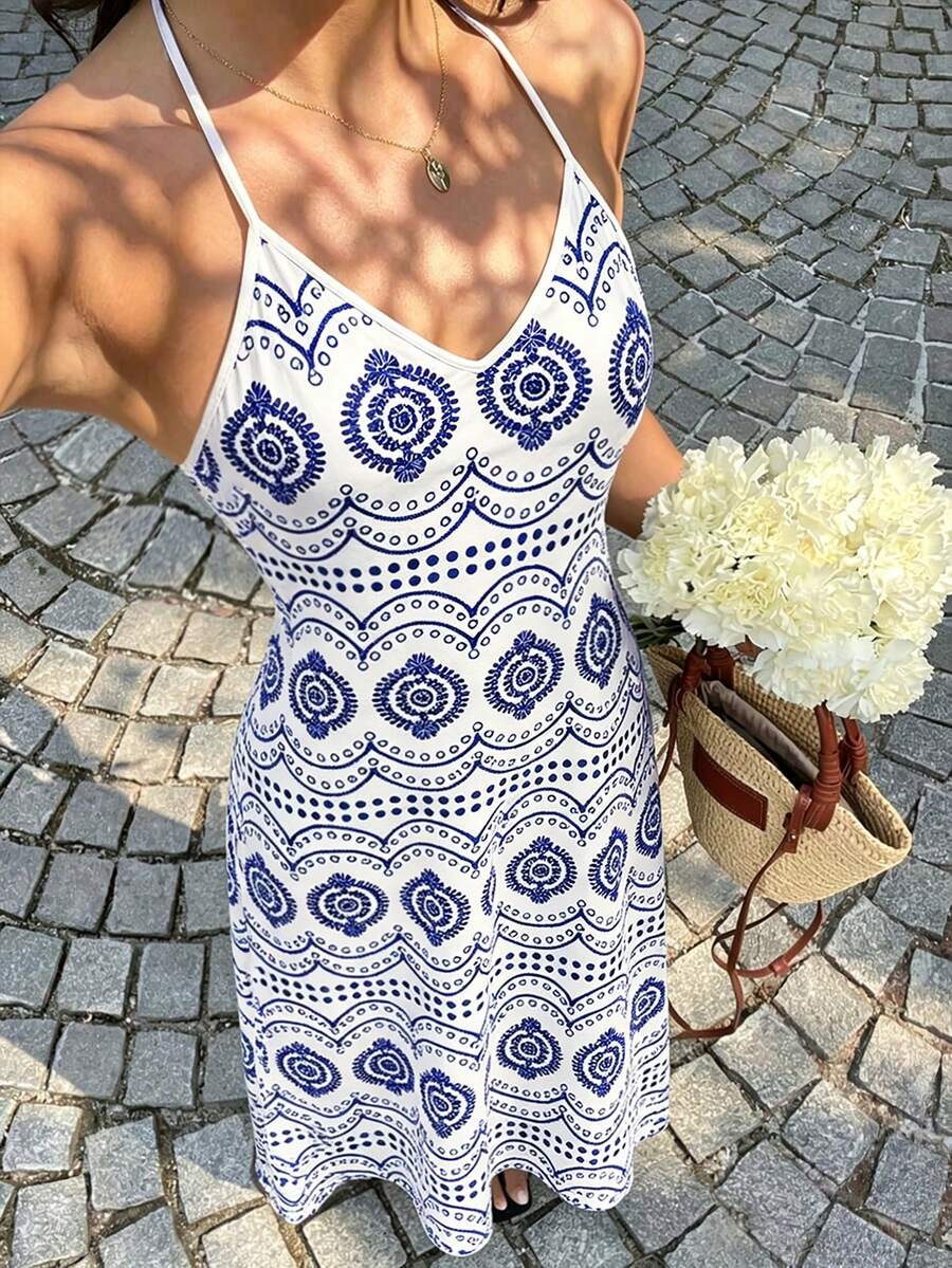 Vestido Longo Boho de Alças Finas Brisa Boho com Bainha Assimétrica — fotografia 40 | Mar & Pérola