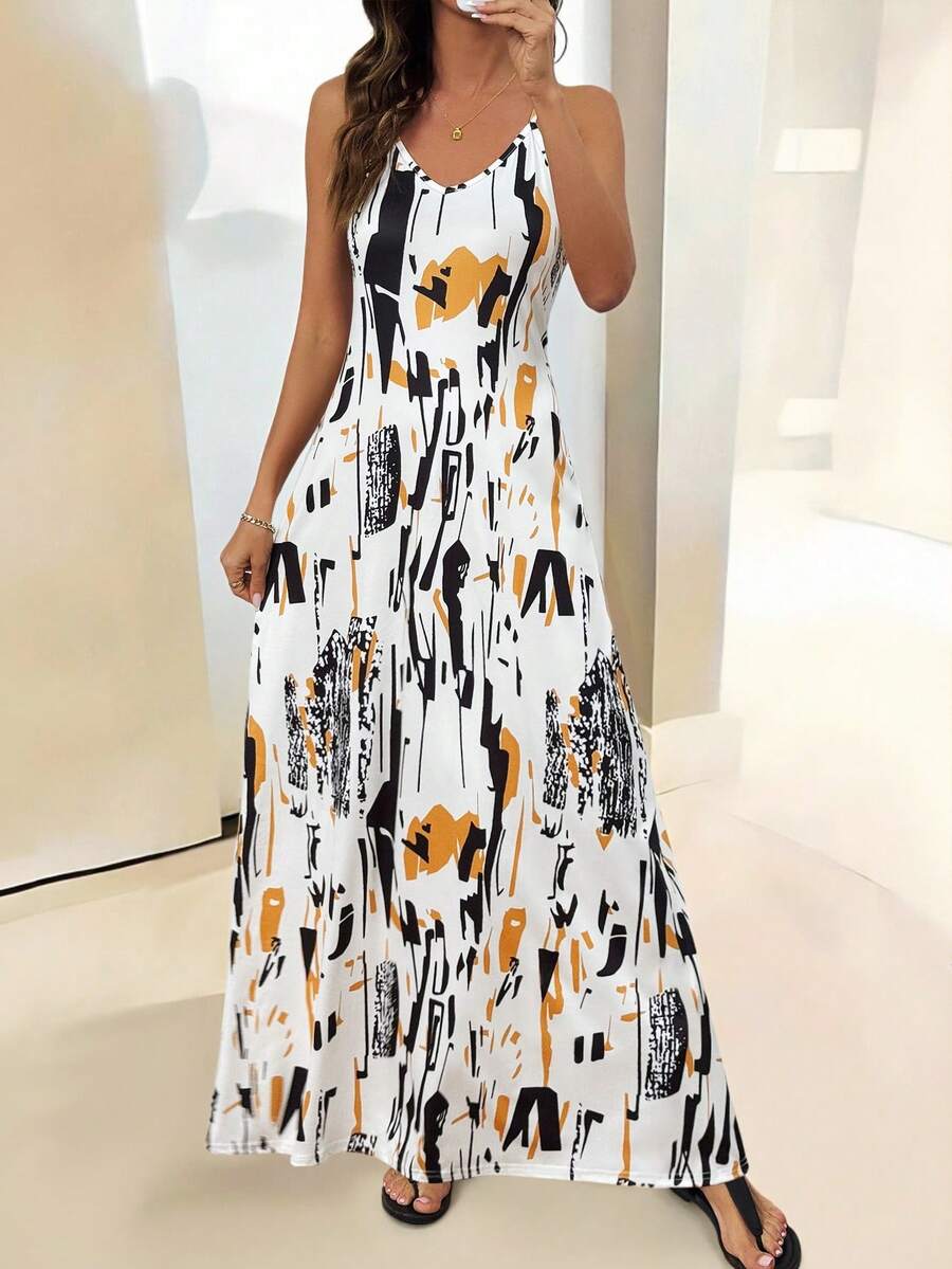 Vestido Longo Boho de Alças Finas Brisa Boho com Bainha Assimétrica — fotografia 45 | Mar & Pérola
